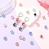 24Pcs 8 Styles Handmade Lampwork Beads LAMP-FS0001-79-5