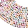 Electroplate Rondelle Glass Beads Strands GL-T021-2x2.5mm-17-25-3