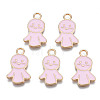 Alloy Enamel Pendants ENAM-Q446-003C-RS-1