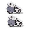 Printed Schima Wood Beads WD-CBA91F0-13-1