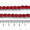 Opaque Glass Beads Strands LS-GLAA-G112-03M-4