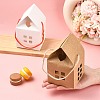 40Pcs 2 Colors Paper Boxes with Handle Rope and Window CON-CJ0001-25-4