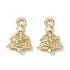 Christmas Alloy Crystal Rhinestone Pendants FIND-L026-01G-G-1