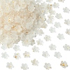 93G Frosted Acrylic Bead Caps FACR-YW0001-10H-1