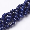 Grade A Round Dyed Natural Lapis Lazuli Beads X1-GSR6mmC123-1