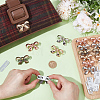 16 Sets 4 Colors Alloy Bowknot Bag Decorative Buckles DIY-UN0008-49-4