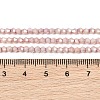 Electroplate Bicone Glass Beads Strands GL-T021-2.5x3mm-16-20-4