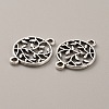 Tibetan Style Zinc Alloy Connector Charms FIND-WH0145-29AS-2