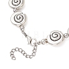 304 Stainless Steel Link Chains Bracelets for Women BJEW-JB13439-4