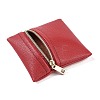 Imitation Leather Jewelry Storage Zipper Bags ABAG-G016-01A-01-3