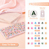 500Pcs 5 Styles Acrylic Beads MACR-TA0001-34-4