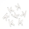 Non-Tarnish 201 Stainless Steel Charms X-STAS-C021-06P-K-1