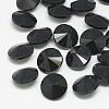 Pointed Back Glass Rhinestone Cabochons X-RGLA-T086-14mm-02-1