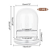 Glass Dome Cover DJEW-WH0034-85B-2