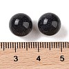 Synthetic Blue Goldstone No Hole Sphere Beads G-K353-04A-26-3