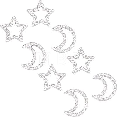 Unicraftale 304 Stainless Steel Cabochons STAS-UN0013-99P-1