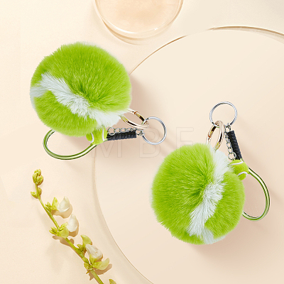 Polyester Pendant Decorations AJEW-WH20020-617E-1