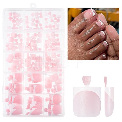 150Pcs Acrylic Toe Nail Tips MRMJ-P019-02B-1