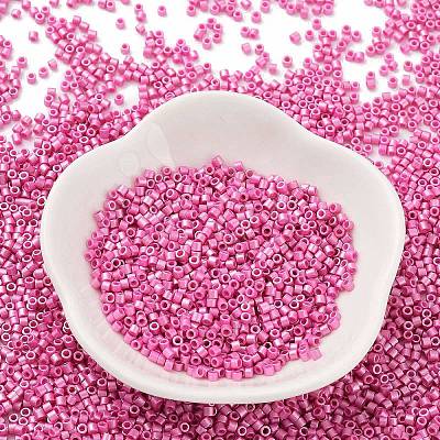 Baking Paint Glass Seed Beads SEED-S042-15B-27-1