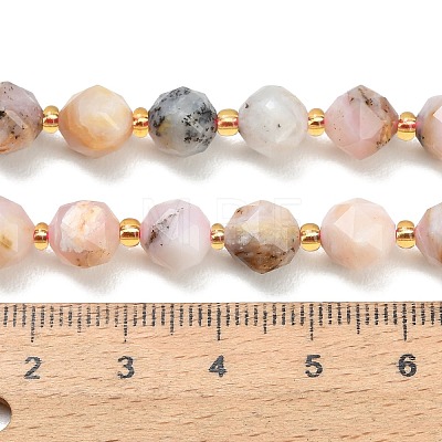 Natural Pink Opal Beads Strands GG-CBA3921-B08-8mm-1