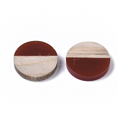 Resin & Wood Cabochons RESI-R425-05-1