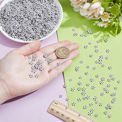 130G Handmade Polymer Clay Beads CLAY-NB0001-75-1