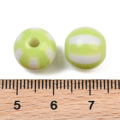 Opaque Acrylic Beads OACR-D314-07K-1