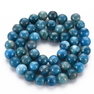 Natural Apatite Beads Strands G-R462-050C-A-1