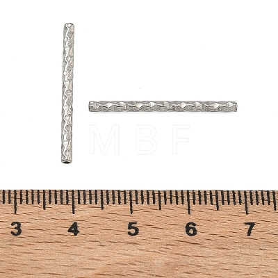 304 Stainless Steel Tube Beads STAS-Z192-07P-06-1