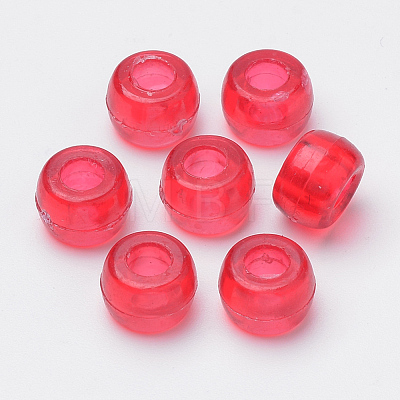 Transparent Plastic Beads MACR-S272-19-1