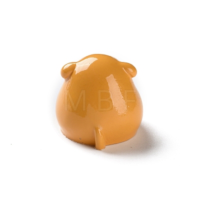 Resin Hamster Display Decoration AJEW-S037-06-01-1