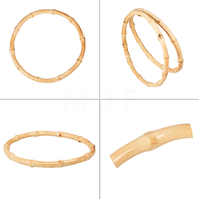 Eco-Friendly Bamboo Bag Handle for Handcrafted Handbag DIY Bags Accessories FIND-PH0015-32-1