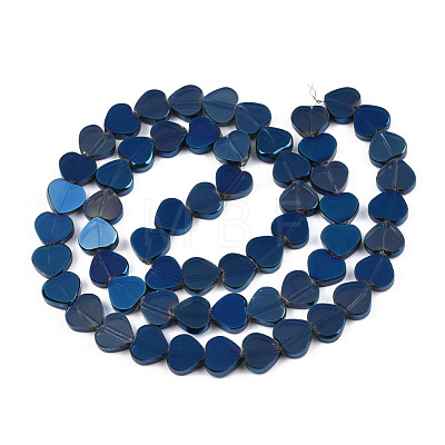 Electroplate Glass Beads Strands EGLA-N006-080-B02-1