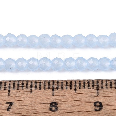 Imitation Jade Glass Beads Strands GLAA-T028-3mm-11F-1