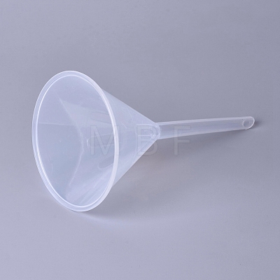 Plastic Funnel Hopper AJEW-WH0109-04C-1