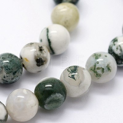 Natural Tree Agate Beads Strands X-G-I199-03-4mm-1