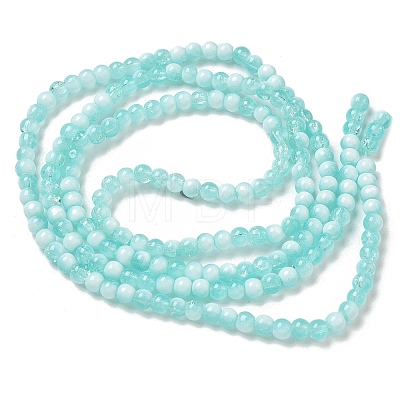 Crackle Glass Beads X1-GLAA-U001-4mm-02-1