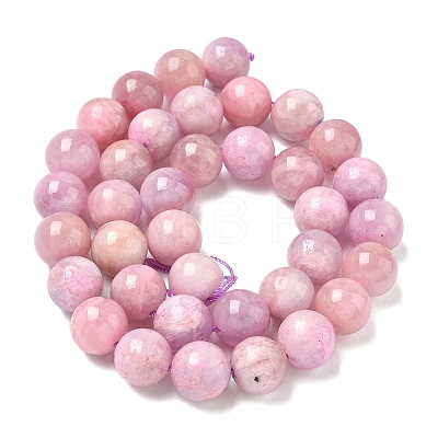 Natural Kunzite Beads Strands G-L478-11-10mm-01-1