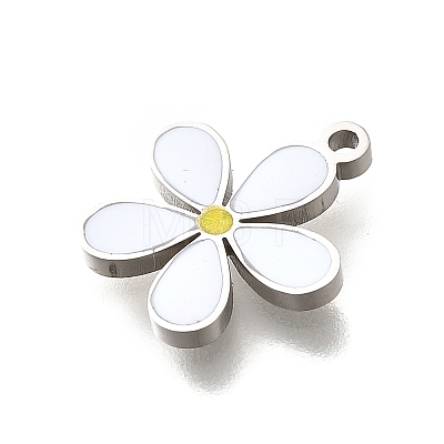 Brass Enamel Charms STAS-Q347-14P-02-1-1