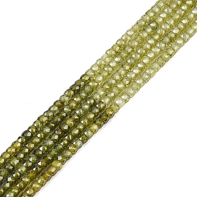 Cubic Zirconia Beads Strands ZIRC-P125-2x3mm-11-1