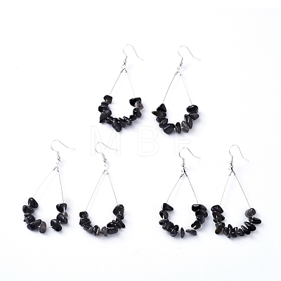 Dangle Earrings EJEW-E255-B07-1