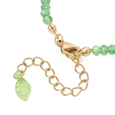 Natural Gemstone & Glass Beads Beaded Bracelets for Women BJEW-JB13426-1