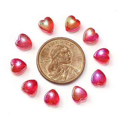 100Pcs Eco-Friendly Transparent Acrylic Beads TACR-YW0001-07A-1
