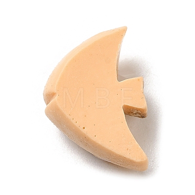 Ocean Theme Opaque Resin Cabochons RESI-C036-05G-1