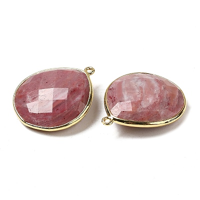 Natural Rhodonite Pendants G-B009-07G-U-1