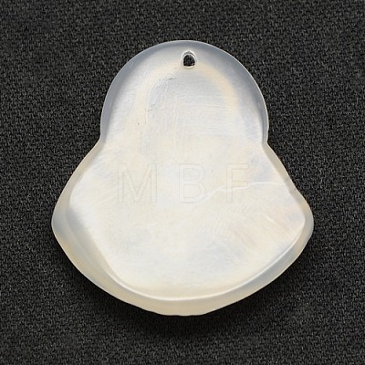 Natural Agate Cameo Pendants G-F083-27-1