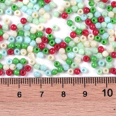 Opaque Acrylic Beads OACR-H118-07A-08-1