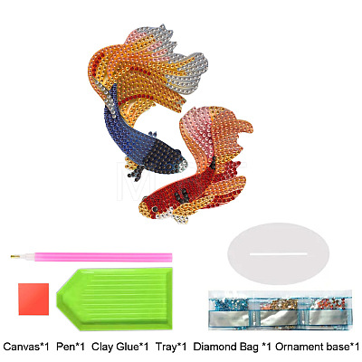 DIY Goldfish Diamond Painting Kit PW-WGDDD8E-01-1