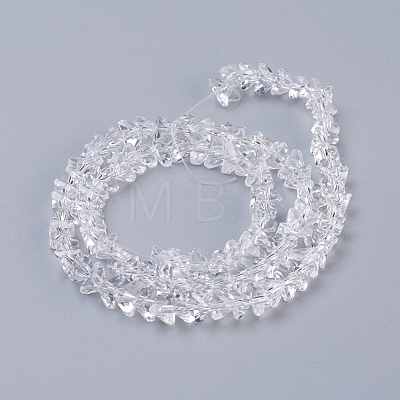 Transparent Glass Beads Strands EGLA-J146-6mm-NB01-1