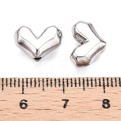 Rack Plating Alloy Beads PALLOY-T091-09P-NR-1